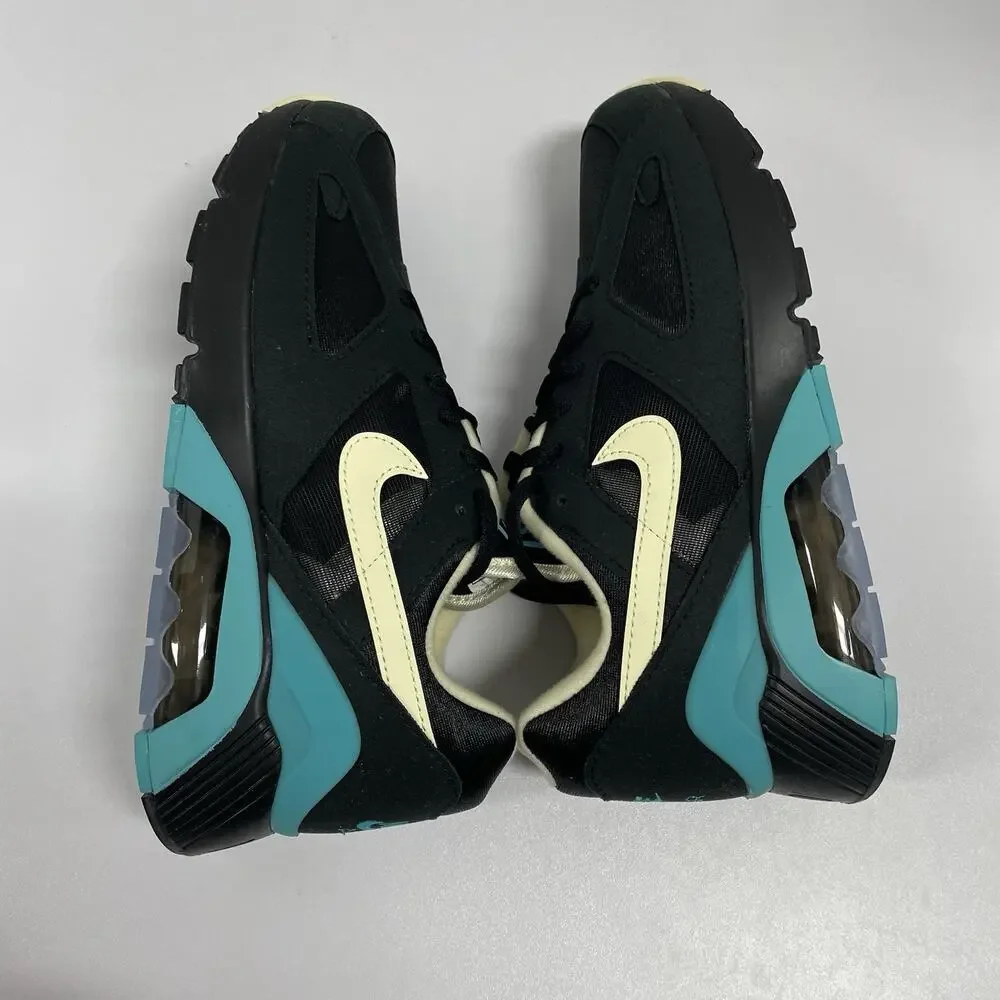Nike Air Max 180 Black Dusty Cactus FJ9259 001 Size 7 Blue Turquoise Retro Shoes